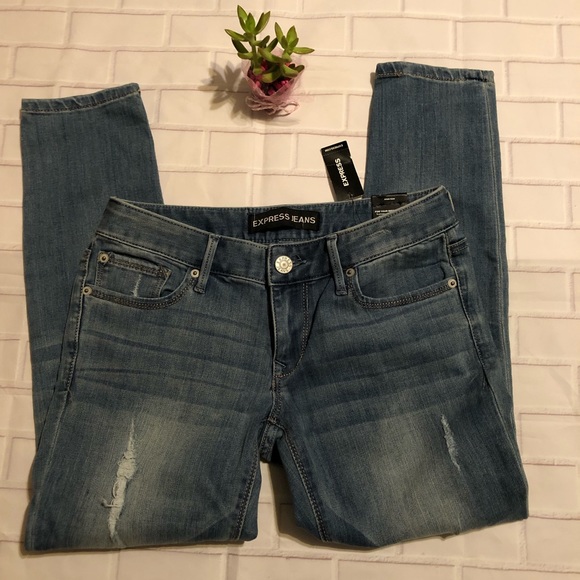 Express Denim - Express Stella Low Rise Ankle Legging Sz 4